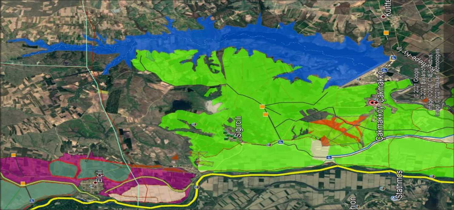 Edirne Çakmak Barajı sulaması 1. kısım inşaatı çalışmasının devamı için