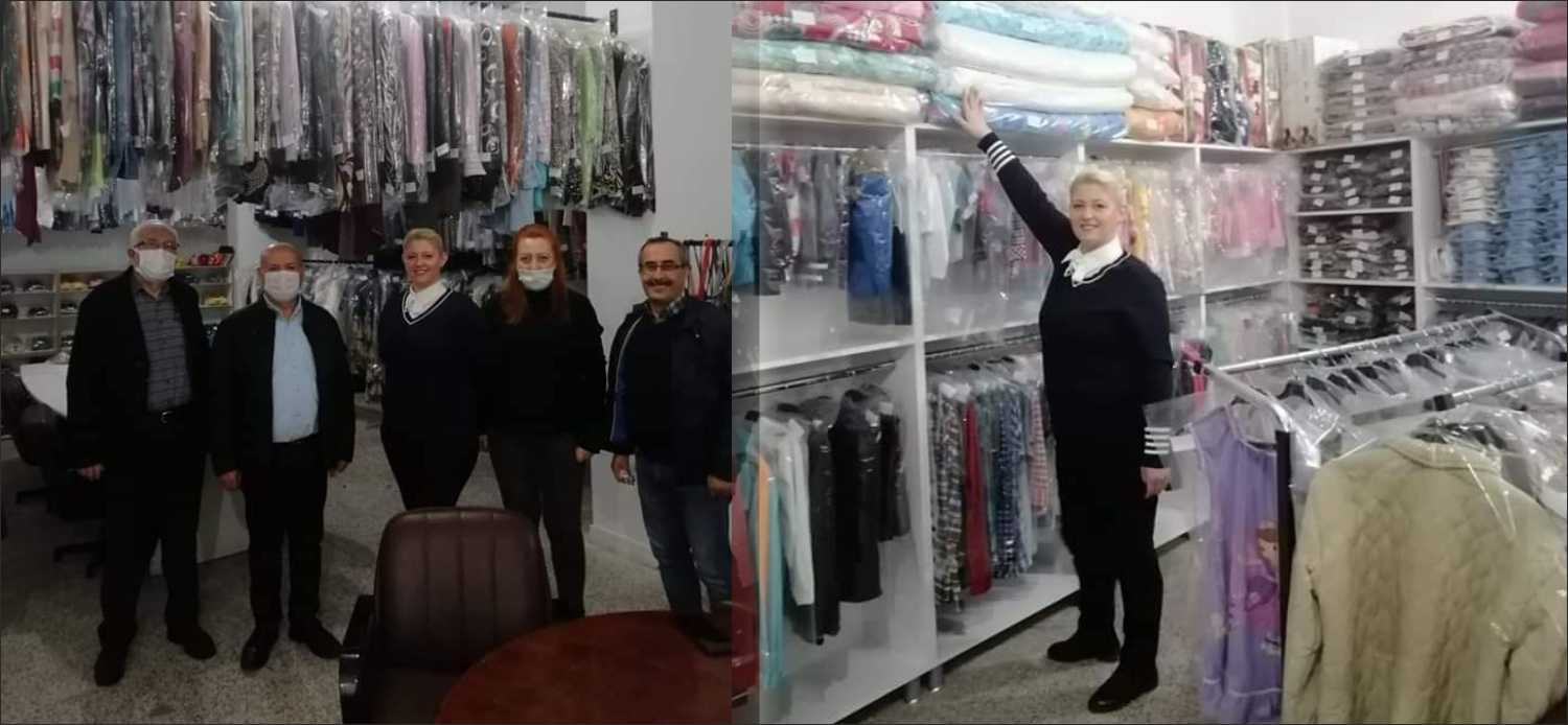 Uzunköprü belediye başkanı Özlem Becan, sosyal çarşı projesini Halk Çarşı