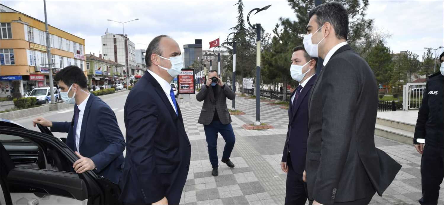 Edirne Valisi Ekrem Canalp, Lalapaşa, Süloğlu ve Havsa ilçelerini ziyaret