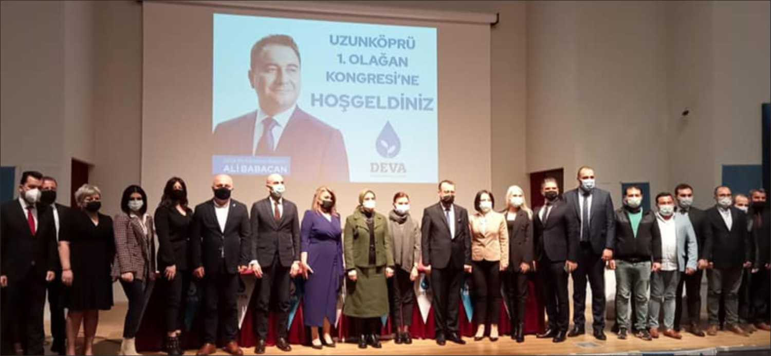 Demokrasi ve Atılım Partisi (DEVA Partisi) Uzunköprü 1. Olağan ilçe