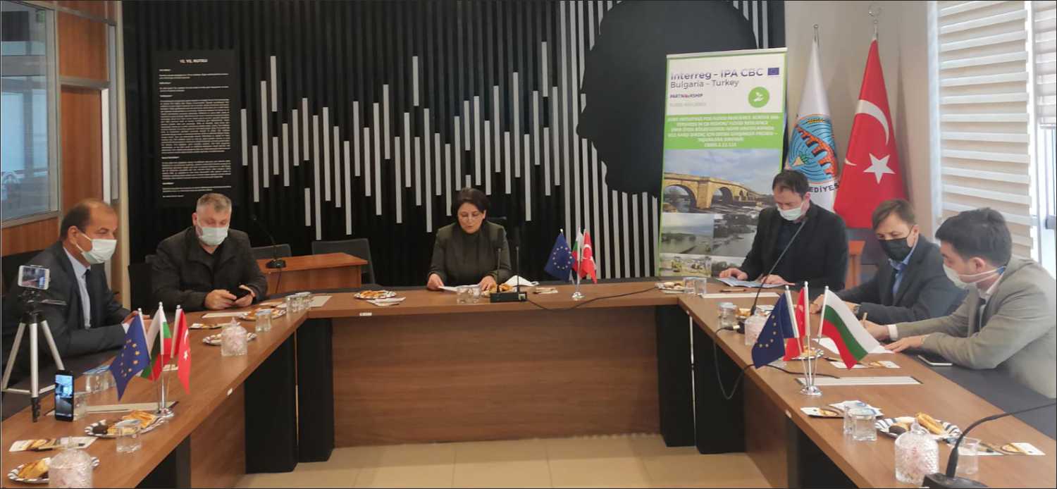 Uzunköprü ve Dimitrovgrad Belediyelerin işbirliğinde uygulanan, Avrupa Birliği tarafından desteklenen