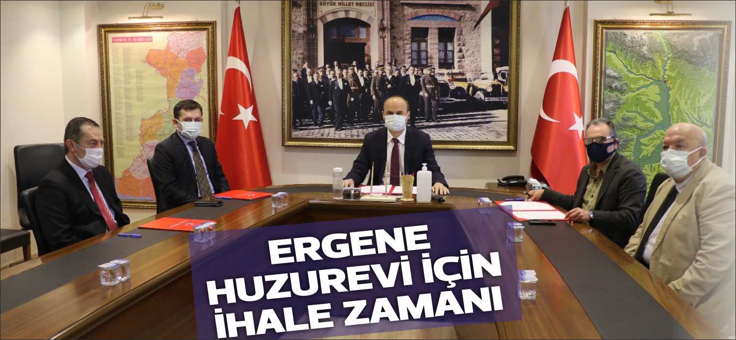 Keşan yolu üzerinde bulunan Uzunköprü Meslek Yüksek Okulu eski binasının