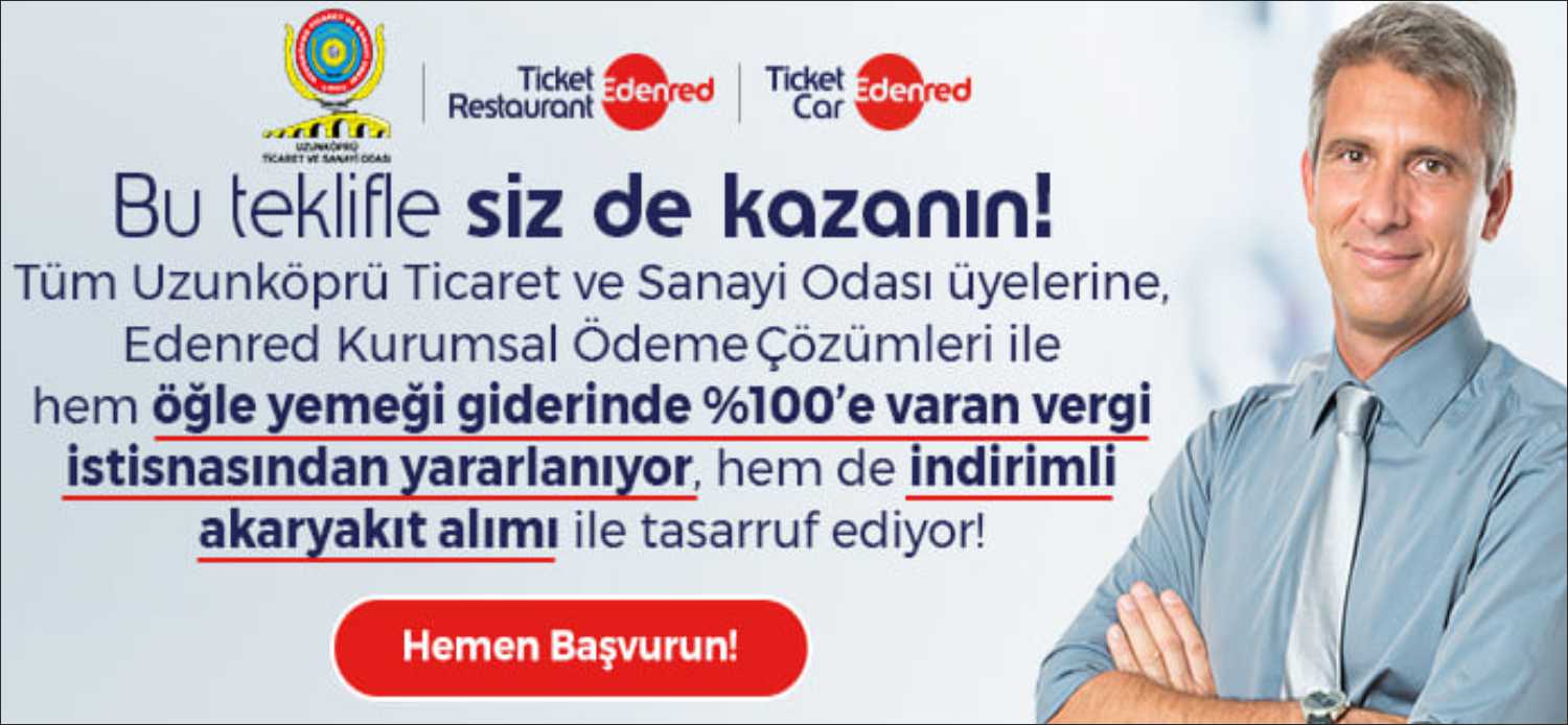 Ön ödemeli kurumsal hizmetler sektörünün öncü markası Edenred Türkiye ile