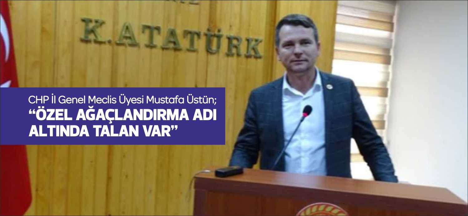 İl Genel Meclisi toplantısında gündem dışı söz alan CHP Uzunköprü