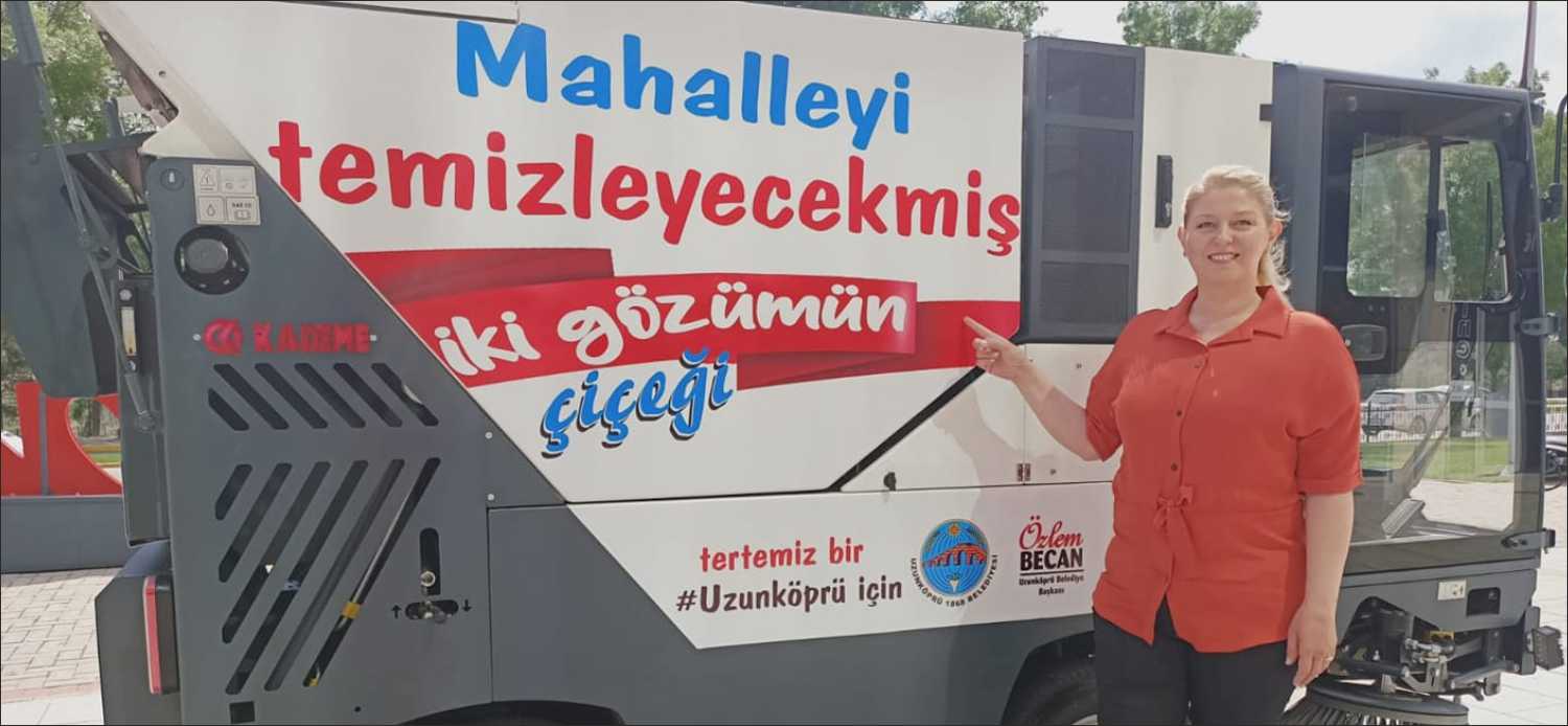 Uzunköprü Belediyesi, kendi öz kaynaklarıyla araç filosuna yeni bir araç