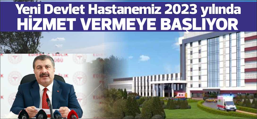 Sağlık Bakanı Dr. Fahrettin Koca, Edirne’de gerçekleştirilen Edirne, Kırklareli, Tekirdağ