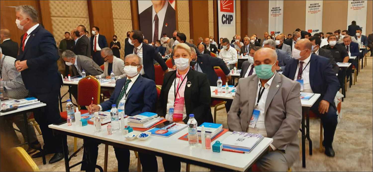 Cumhuriyet Halk Partisi’nin 18-19-20 Haziran 2021’de Gaziantep’te düzenlenen Belediye Başkanları