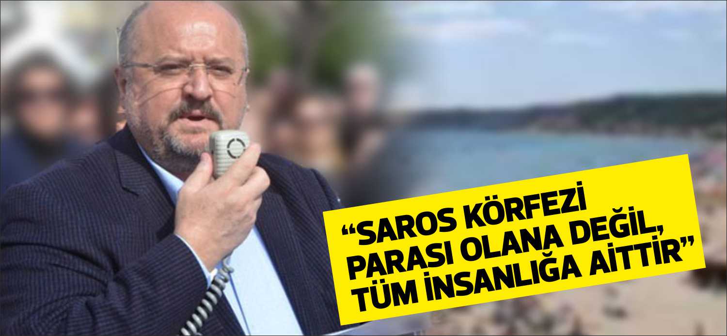 Saros Körfezi kıyılarının Edirne Çevre Koruma Vakfı Ticari İşletmesi tarafından