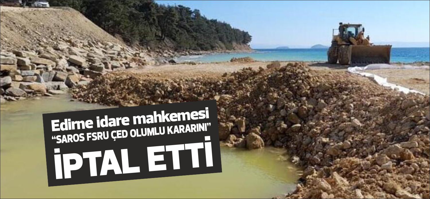 Saros Körfezi çevresinde yaşayan yurttaşların Botaş tarafından körfezde devam doğalgaz