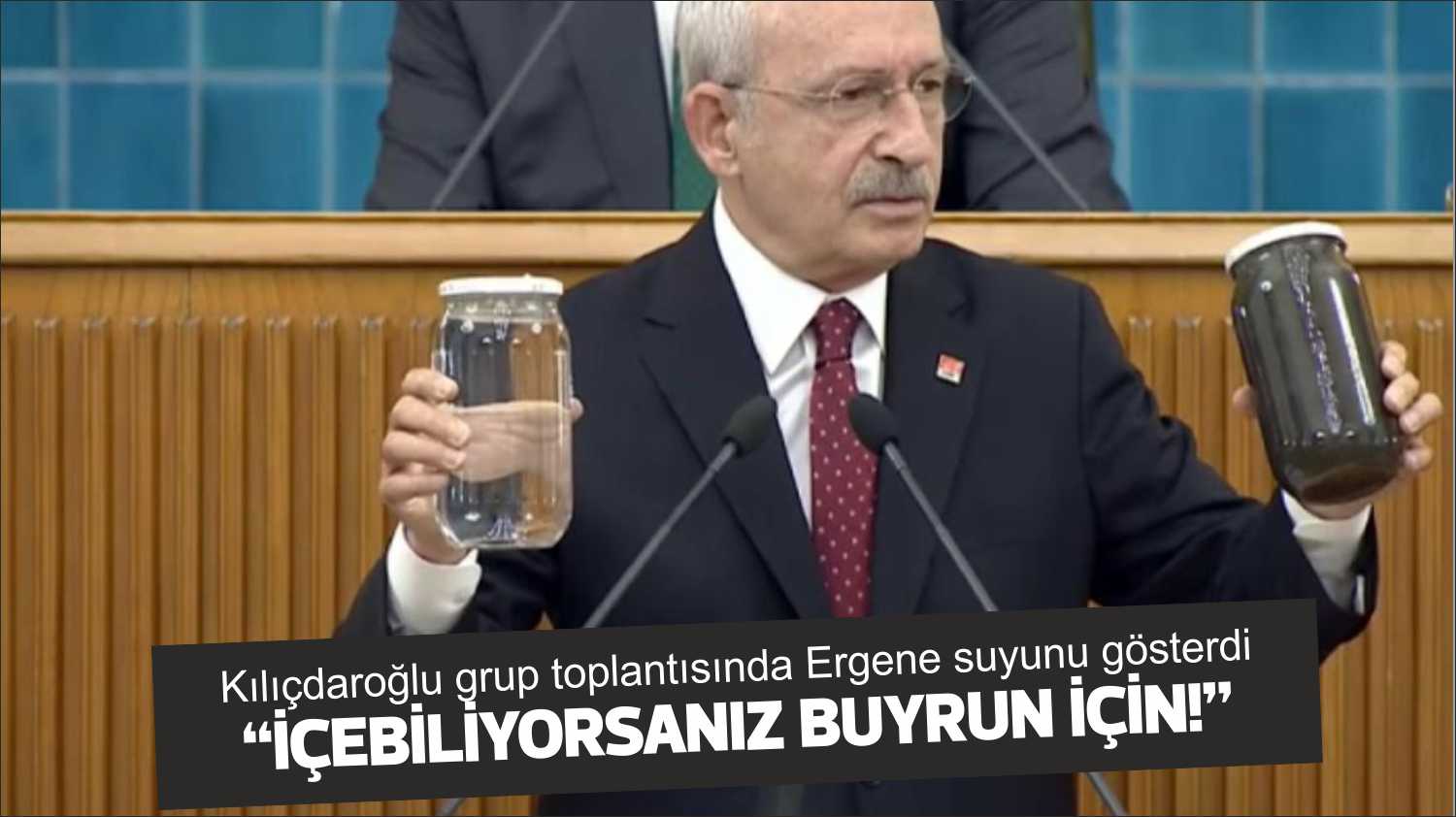 CHP Genel Başkanı Kemal Kılıçdaroğlu, partisinin Türkiye Büyük Millet Meclisi’nde