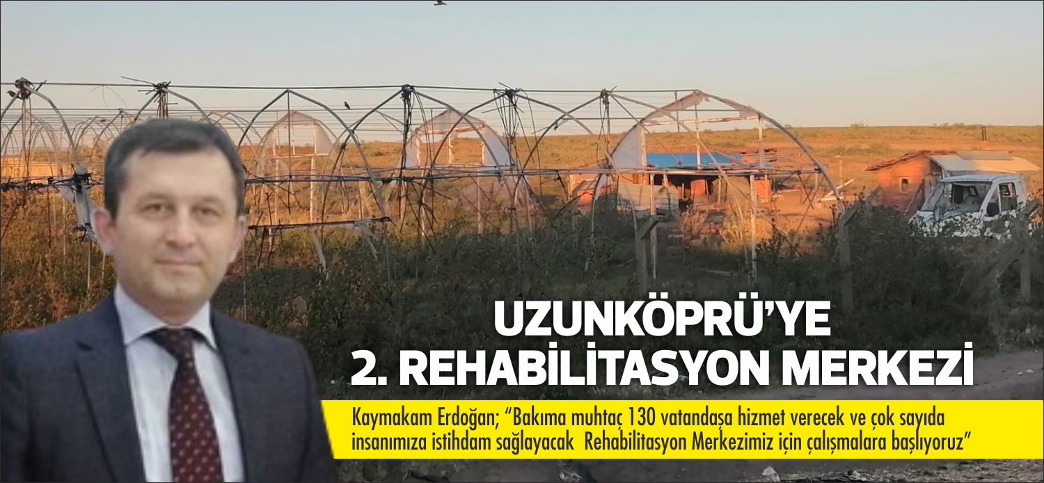 Kaymakam Erdoğan; “Bakıma muhtaç 130 vatandaşa hizmet verecek ve çok