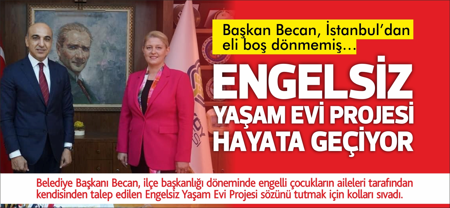 Belediye Başkanı Becan, ilçe başkanlığı döneminde engelli çocukların aileleri tarafından