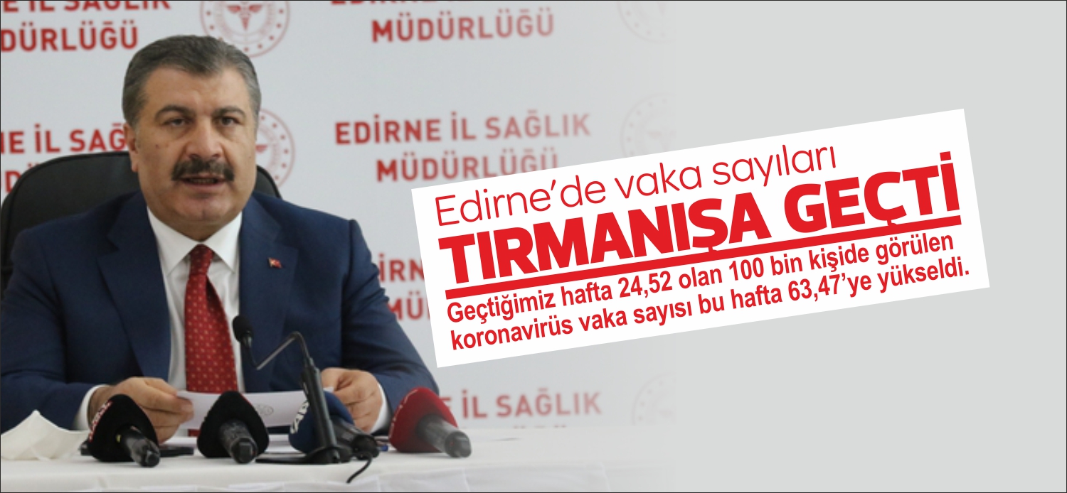 Sağlık Bakanı Fahrettin Koca, illere göre haftalık 100 bin kişiye