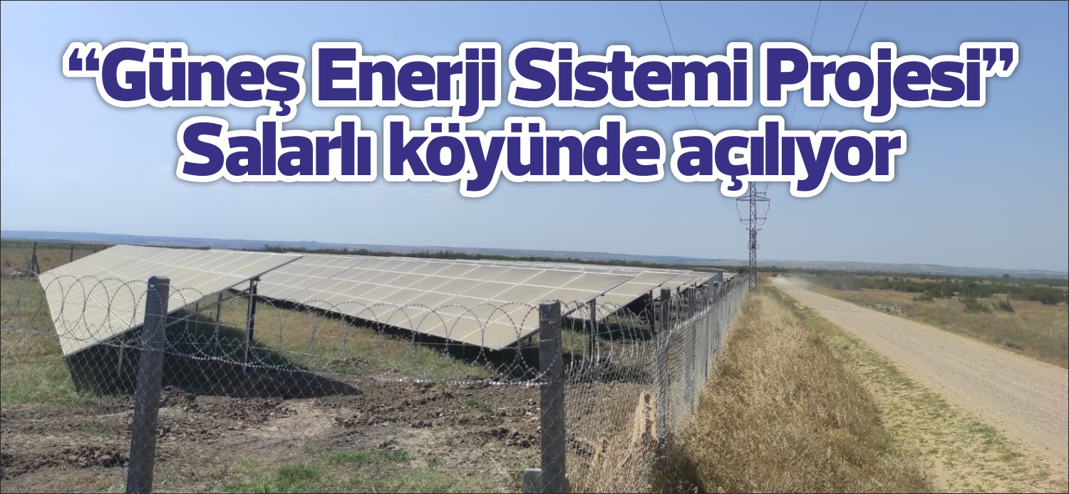 Uzunköprü Grup Köyleri İçme Suyu Birliği, tarafından Kavacık-Salarlı Köyü yolu