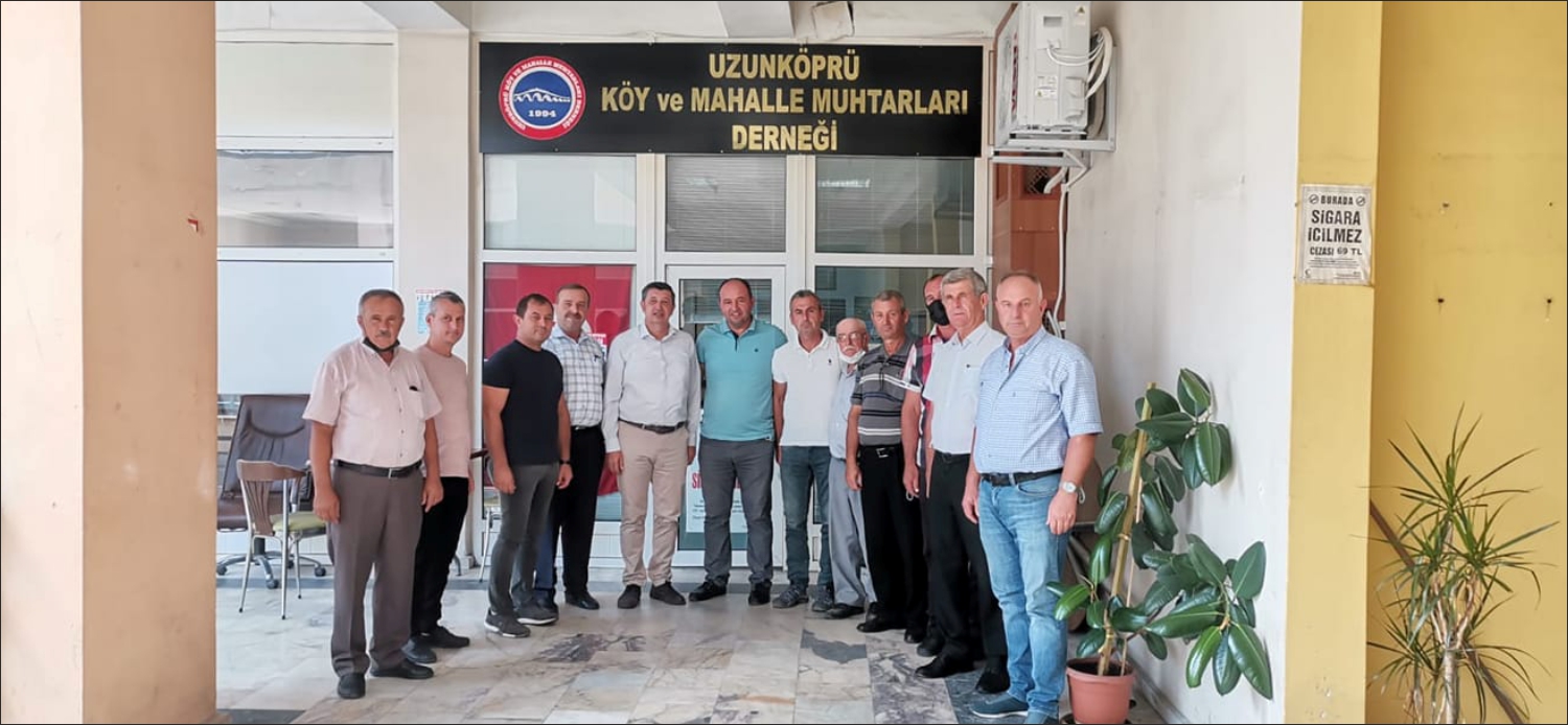 Cumhuriyet Halk Partisi Edirne Milletvekili Okan Gaytancıoğlu, beraberinde Uzunköprü il