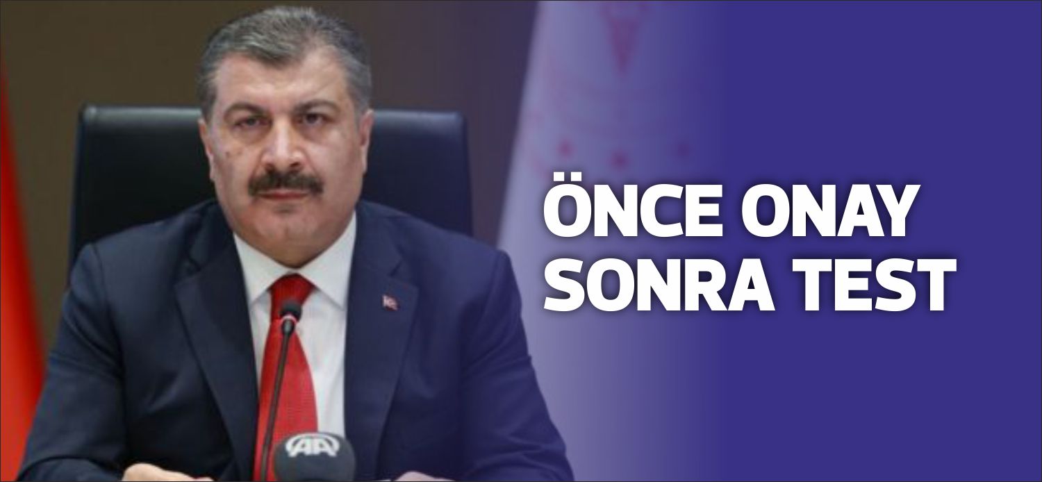 Sağlık Bakanı Fahrettin Koca; “Öğrencilerimize tarama amaçlı yapılacak testlerde velilerimizin