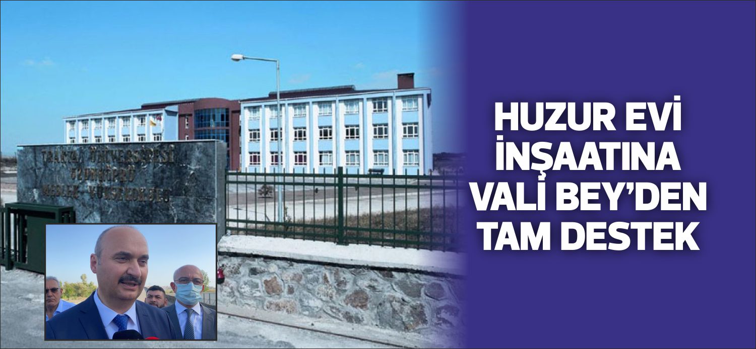 Keşan yolu üzerinde bulunan Meslek Yüksekokulu Eski Binasının Huzur Evine