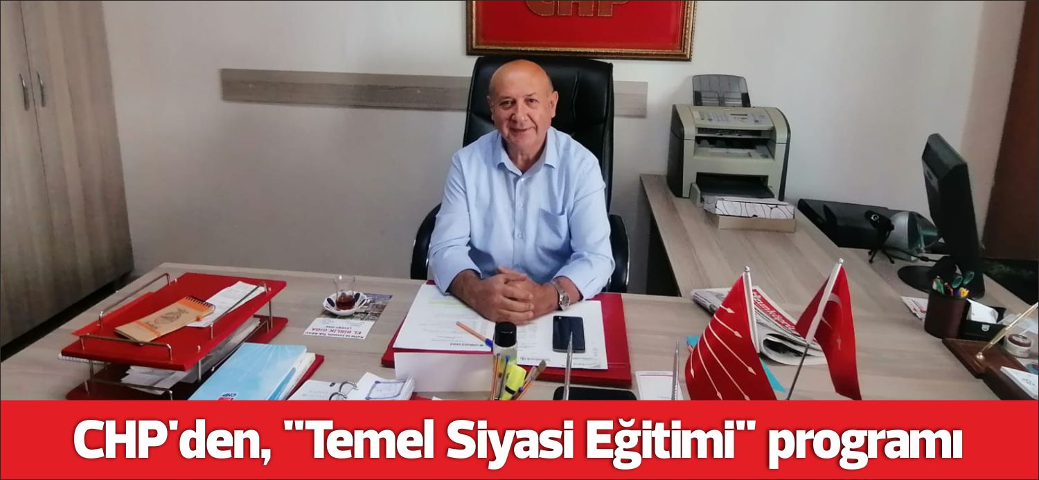 Cumhuriyet Halk Partisi (CHP) Genel Merkezi tarafından ülke genelinde düzenlenen