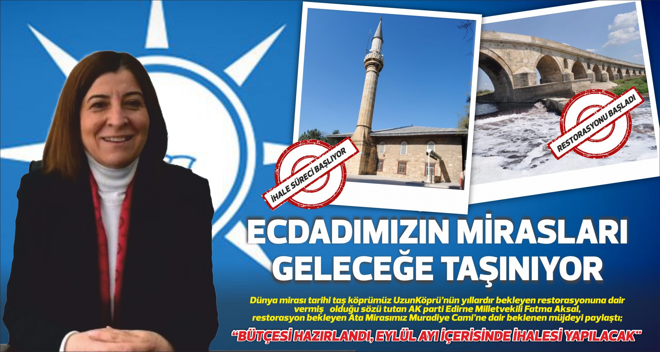 24 Haziran 2018 Genel Seçimlerinin ardından Ak Parti’den Edirne Milletvekili