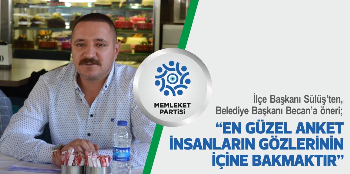Uzunköprü Belediye Başkanı Özlem Becan’ın ilçe bazında anketörler vasıtasıyla belediye