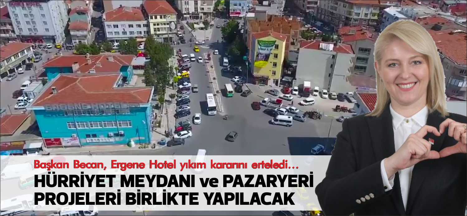 Uzunköprü Belediyesi Şehirler Arası Otobüs Terminali’nin temel atma töreninde  Uzunköprü