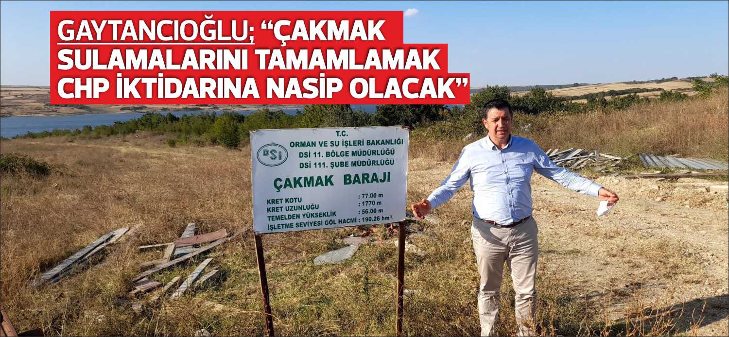 CHP Edirne Milletvekili Doç. Dr. Okan Gaytancıoğlu, Tarım ve Orman