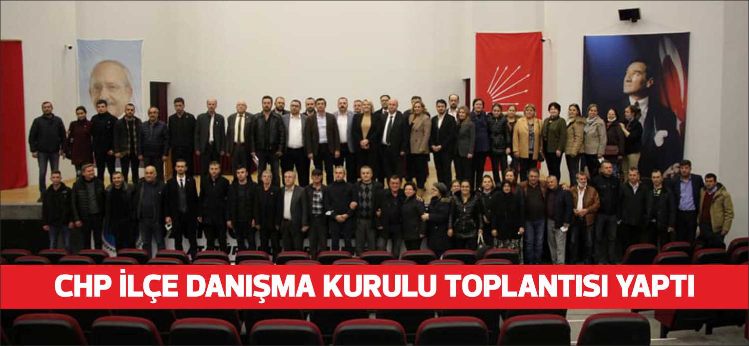 Cumhuriyet Halk Partisi Uzunköprü ilçe örgütünün danışma kurulu toplantısı geride