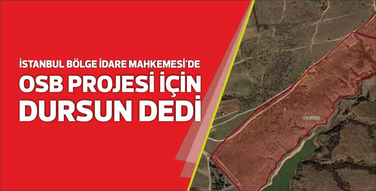 Uzunköprü OSB Projesinde yürütmeyi durdurma ve iptaline dair farklı bakanlıklara