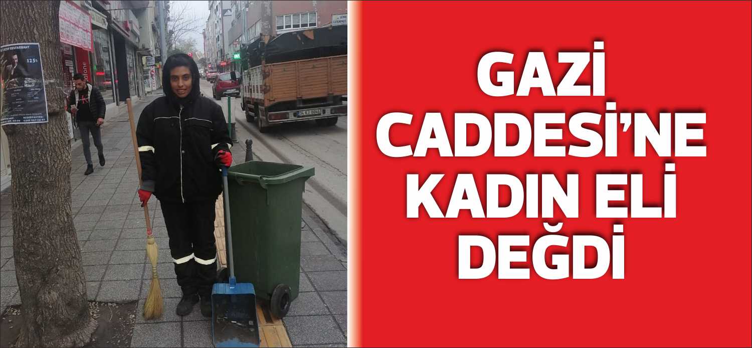 Uzunköprü Belediyesi’nin kadın temizlik personelleri, vatandaşlardan da esnaftan da takdir