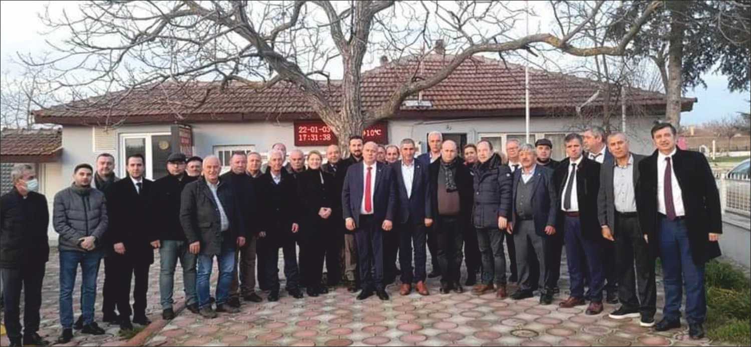 “Geliyor gelmekte olan” sloganı ile tüm ilçe ve köyleri gezip