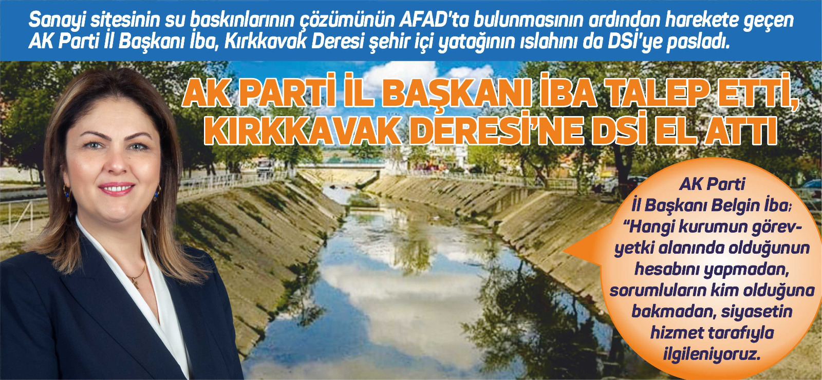 AK Parti İl Başkanı Belgin İba; “Hangi kurumun görev- yetki