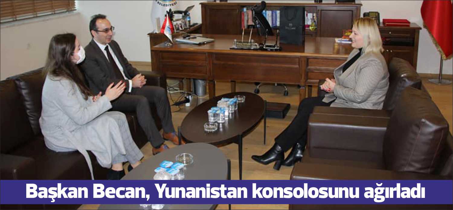 Uzunköprü Belediye Başkanı Özlem Becan’ın davetlisi olarak ilçemize gelen Yunanistan