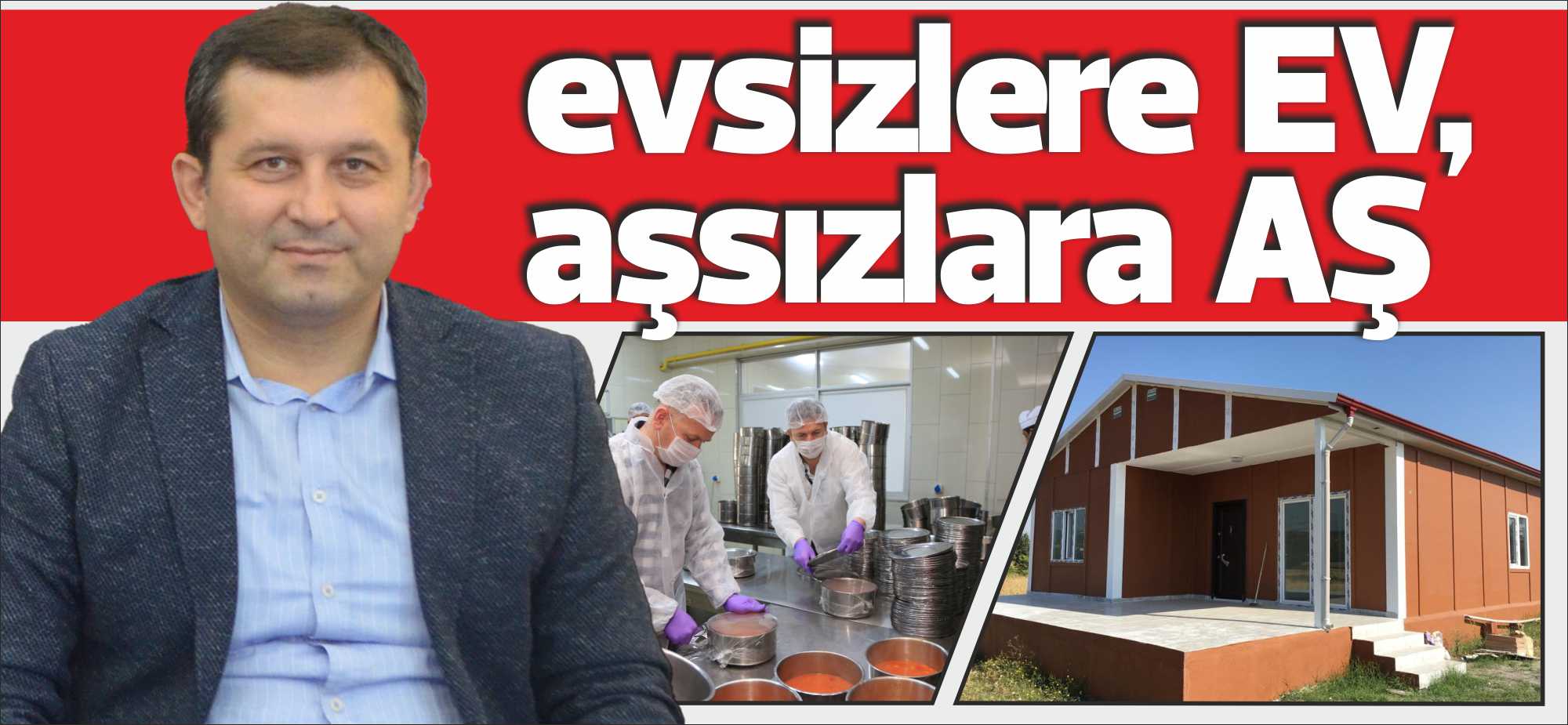 Aşevinin ardından yeni bir proje için çalışmalara başlayan Kaymakam Erdoğan,