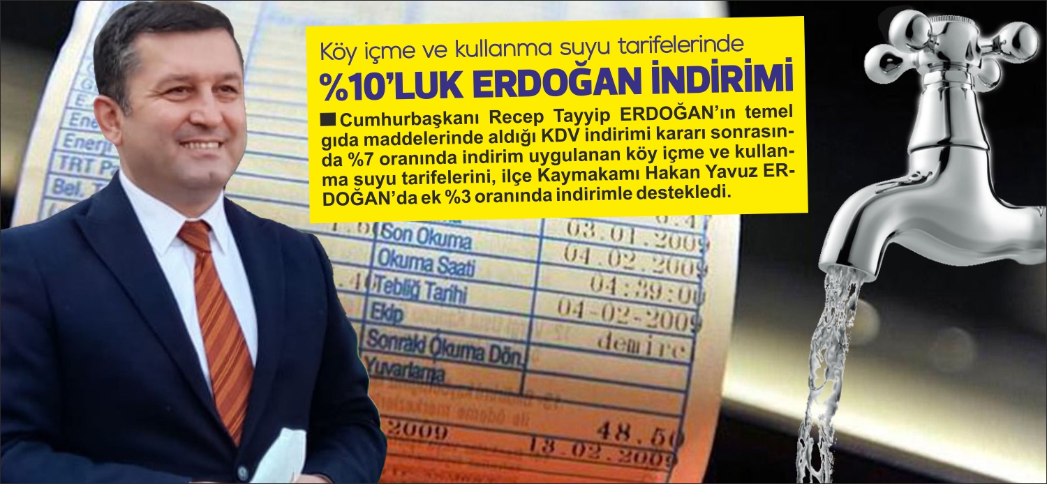 Cumhurbaşkanı Recep Tayyip ERDOĞAN’ın temel gıda maddelerinde aldığı KDV indirimi