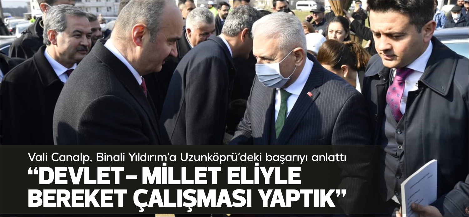 Edirne Valisi Ekrem Canalp, Gökçen Seven Kızılay Anaokulu’nun açılışında yer