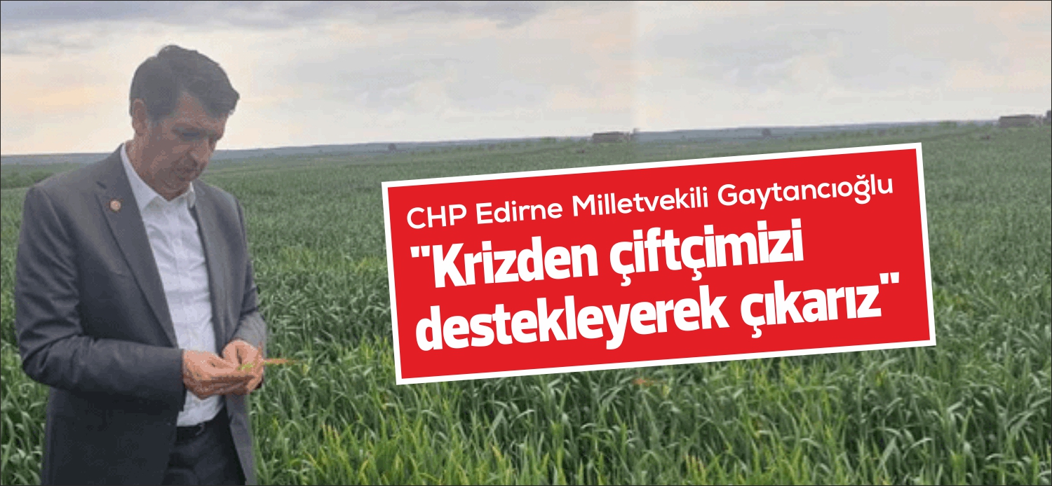 Cumhuriyet Halk Partisi Edirne Milletvekili Doç. Dr. Okan Gaytancıoğlu TBMM’de
