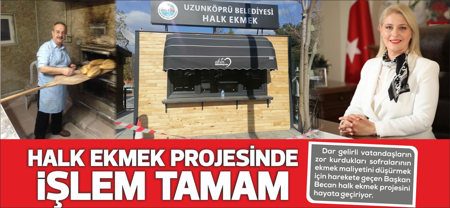  Dar gelirli vatandaşların zor kurdukları sofralarının ekmek maliyetini düşürmek için