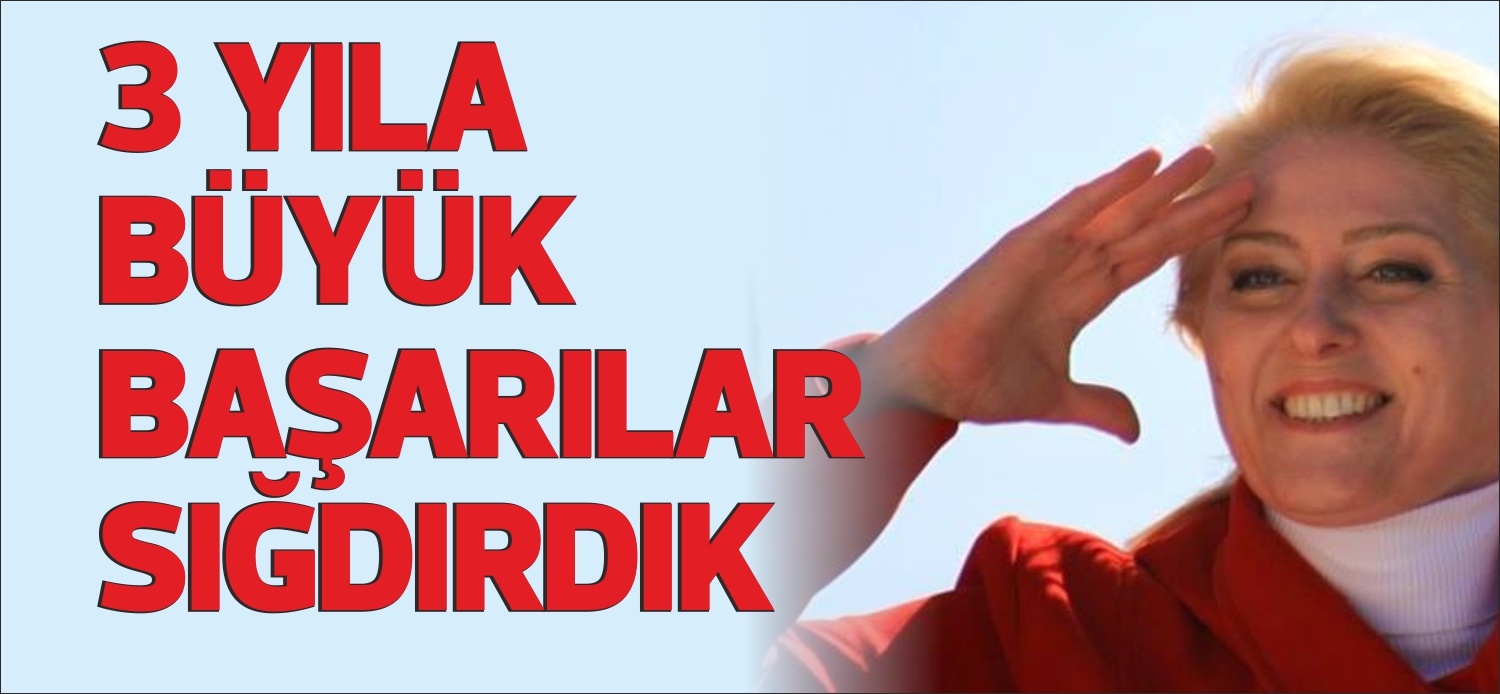 Uzunköprü Belediye Başkanı Özlem Becan, Uzunköprü Belediye başkanlığına seçilmesinin 3.