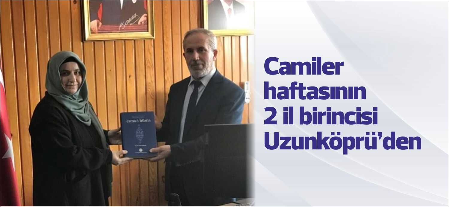 Camiler ve Din görevlileri haftası nedeniyle Edirne genelinde yapılan Kur’an-ı