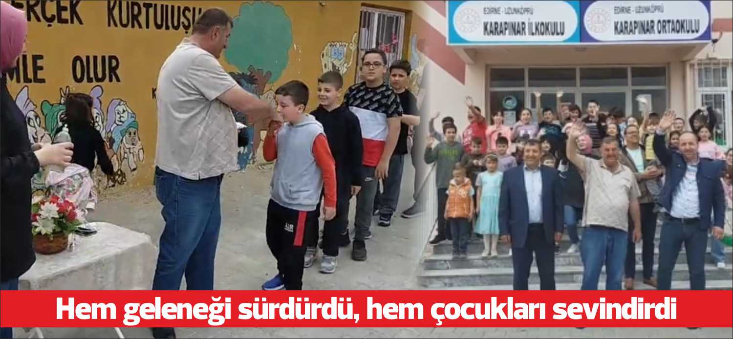 Geride bıraktığımız Ramazan bayramında ilçemize bağlı Karapınar köyünde Mustafa  Şimşek