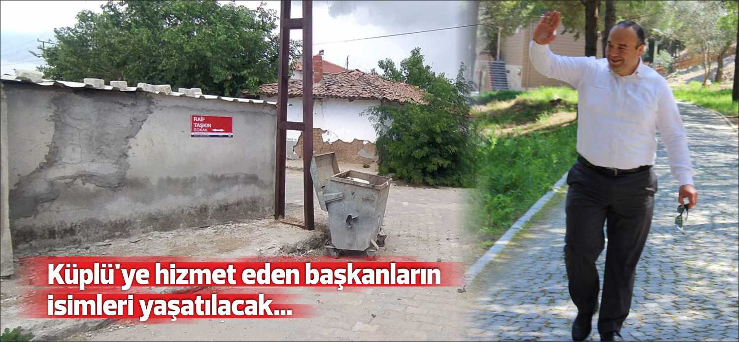 Belediye Başkanı Gökmen Altay, Küplü beldesinde belediye başkanlığı görevinde bulunanların