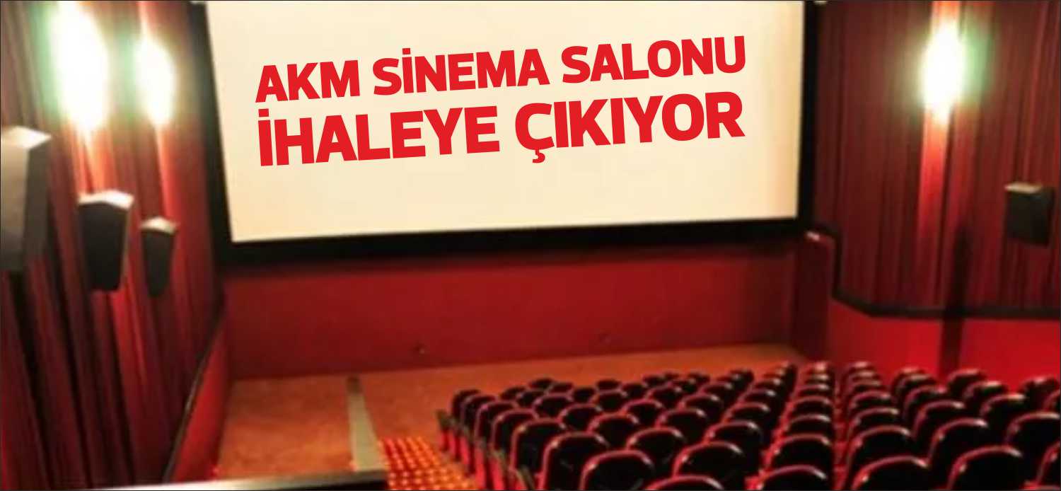 Geçmiş dönemde Atatürk Kültür Merkezinin içinde yer alan sinema salonu