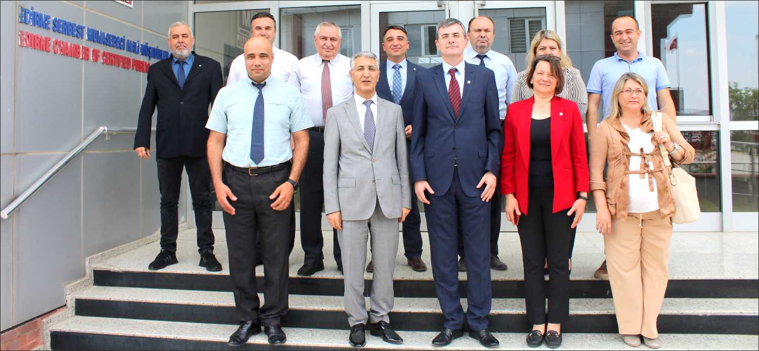Edirne Serbest Muhasebeci Mali Müşavirler Odası Yönetim Kurulu adına açıklama