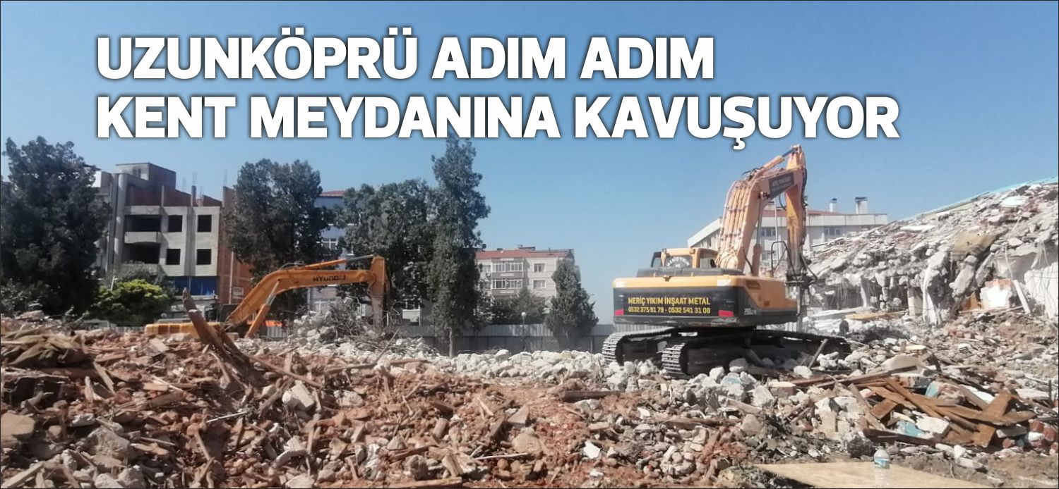 Uzunköprü Belediye Başkanı Özlem Becan, Ergene Hotel’in yıkılmasıyla yapılacak “Hürriyet