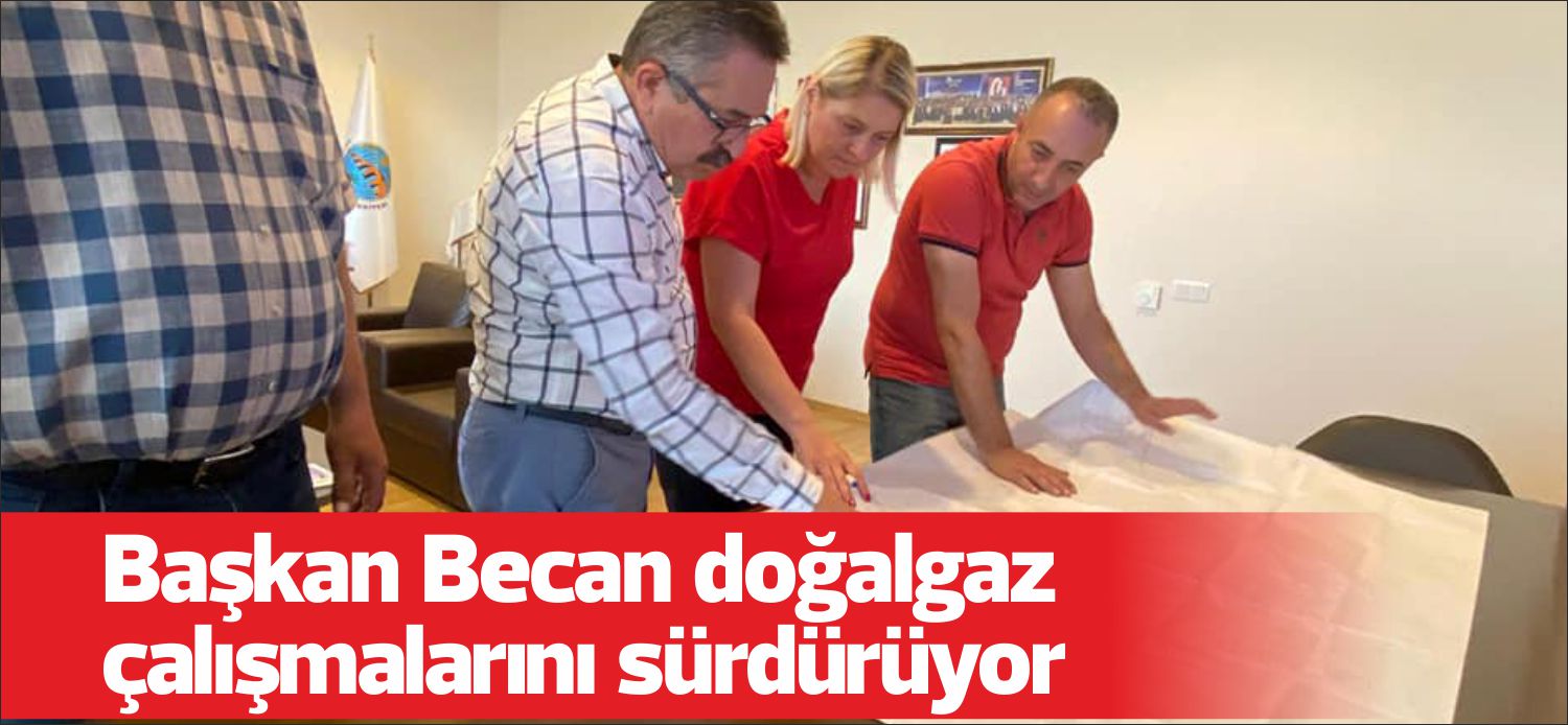 Uzunköprü halkının dört gözle beklediği doğalgaz kullanımı için beklenen çalışmaların