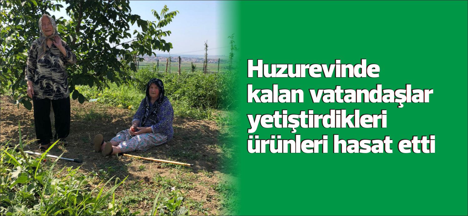 Uzunköprü Süleybe Şefik Öztürk Huzurevi’nde hizmet alan yaşlı vatandaşlar boş