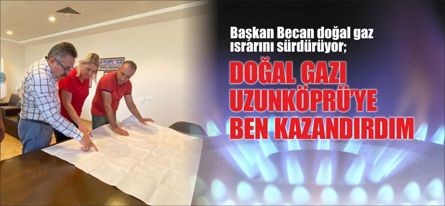 Cumhuriyet Mahallesinde tek yönlü olarak yürütülen doğal gaz dağıtımın ilçenin