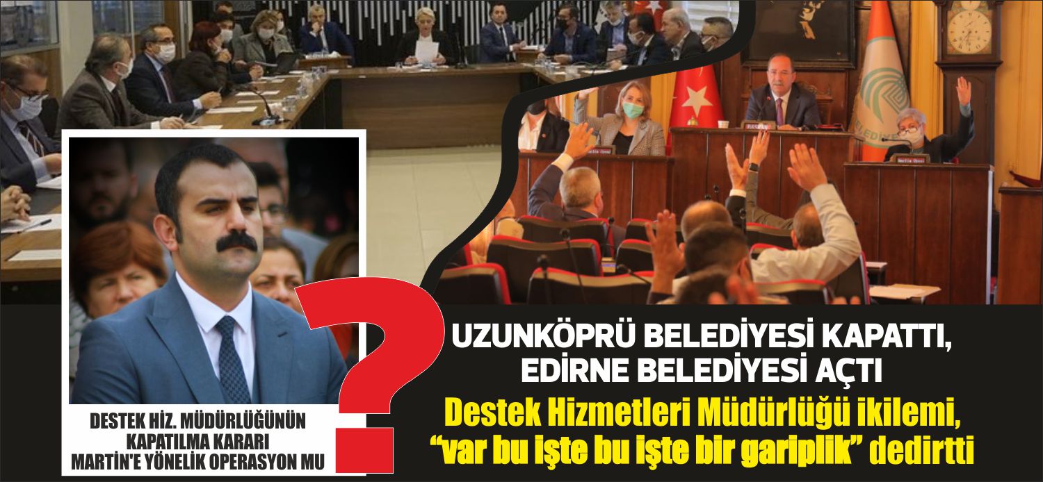 Uzunköprü Belediyesi Temmuz ayı meclis toplantısında Belediye Başkanı Özlem Becan