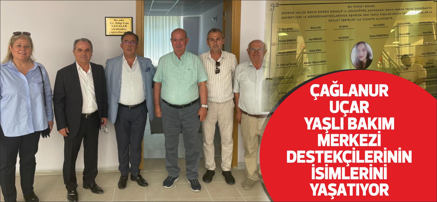 Devlet-Millet İşbirliği Programı” kapsamında çalışmaları tamamlanan Çağlanur Uçar Yaşlı Bakım