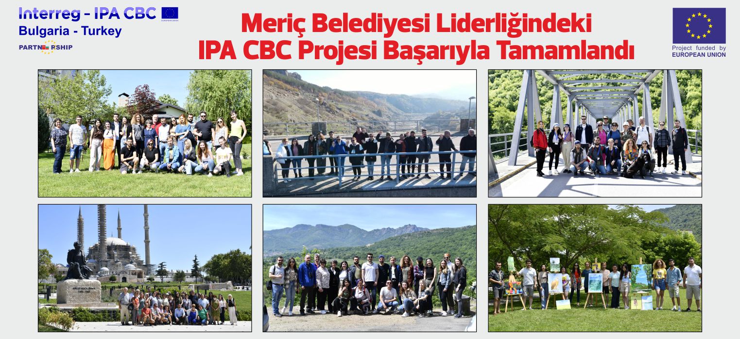 “Projeye, Interreg-IPA Bulgaristan- Türkiye SÖİ Programı aracılığıyla Avrupa Birliği tarafından